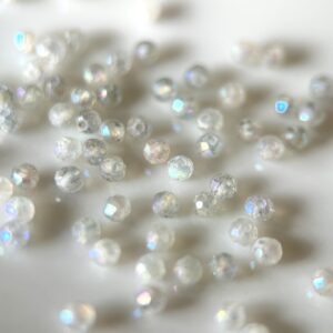 10粒売り｜ラブラドライト（コーティング） 2mm ラウンドカット