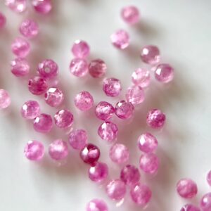 5粒売り｜ピンクトルマリン 2.5mm ラウンドカット