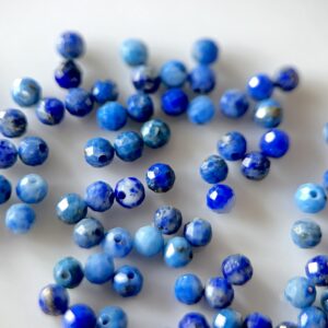 10粒売り｜ラピスラズリ 2mm ラウンドカット