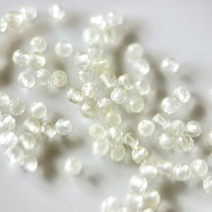 15粒売り｜レモンクォーツ 2mm ラウンドカット