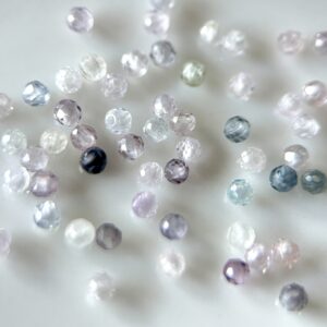 5粒売り｜スピネル（ブル〜パープル） 2mm ラウンドカット