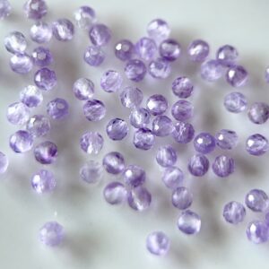 10粒売り｜アメジスト 2mm ラウンドカット